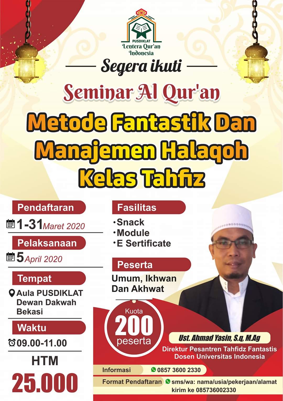 Ikuti Seminar Al-Quran di Bekasi